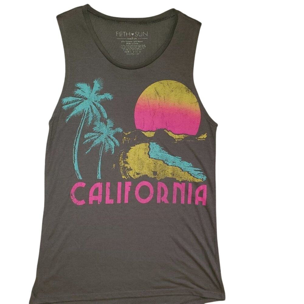Fifth Sun Muscle Shirt || California || Medium